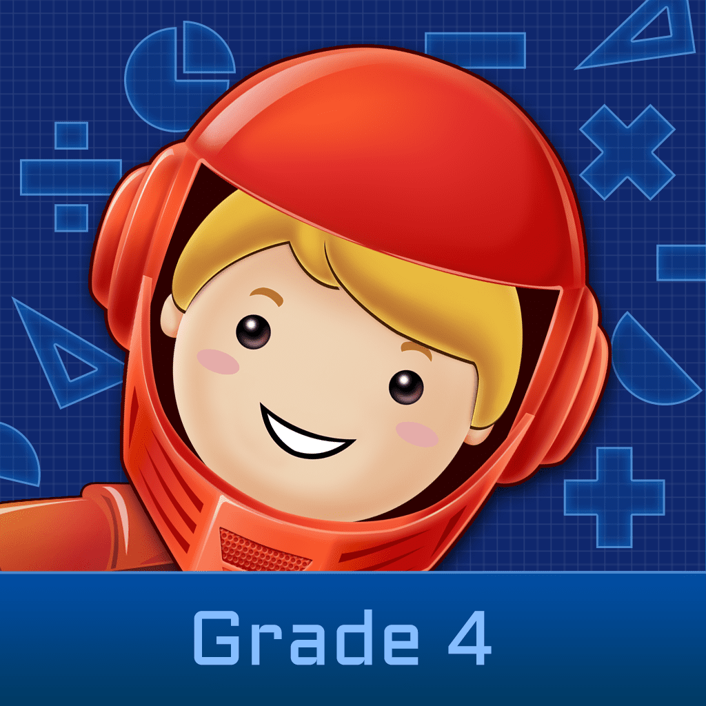 4th Grade Math Games for Kids App Icon