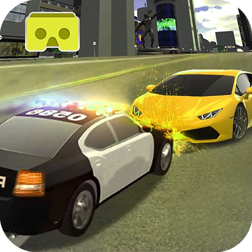 VR Police Pursuit Highway Racing Mania icon