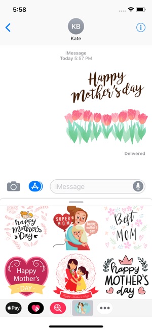 Mother's Day Smile Stickers(圖2)-速報App