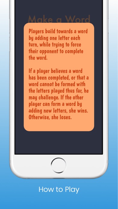 How to cancel & delete Make a Word - Classic Game from iphone & ipad 2