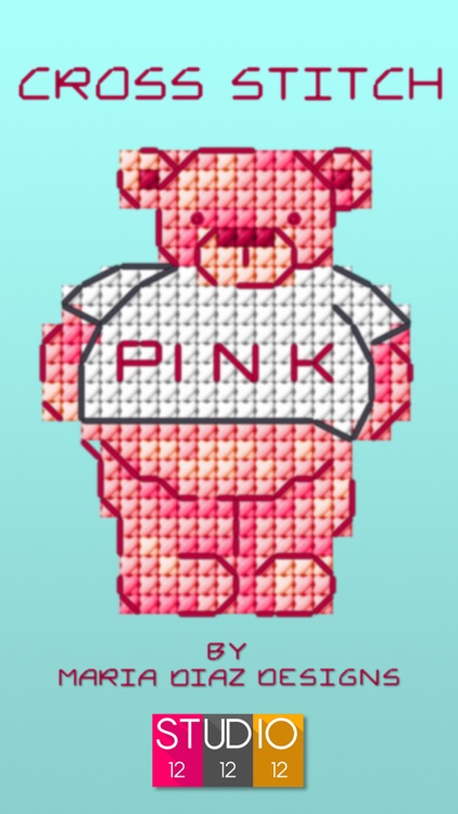 Cross Stitch Pink