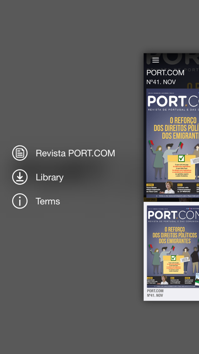 Revista PORT.COM screenshot 4