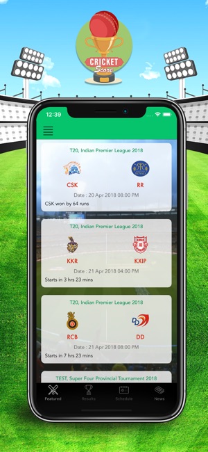 CricketScore: Live Match Score(圖1)-速報App