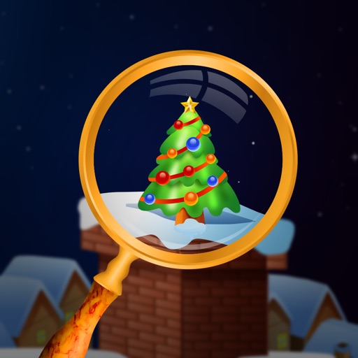 Cozy Christmas Hidden Object Icon