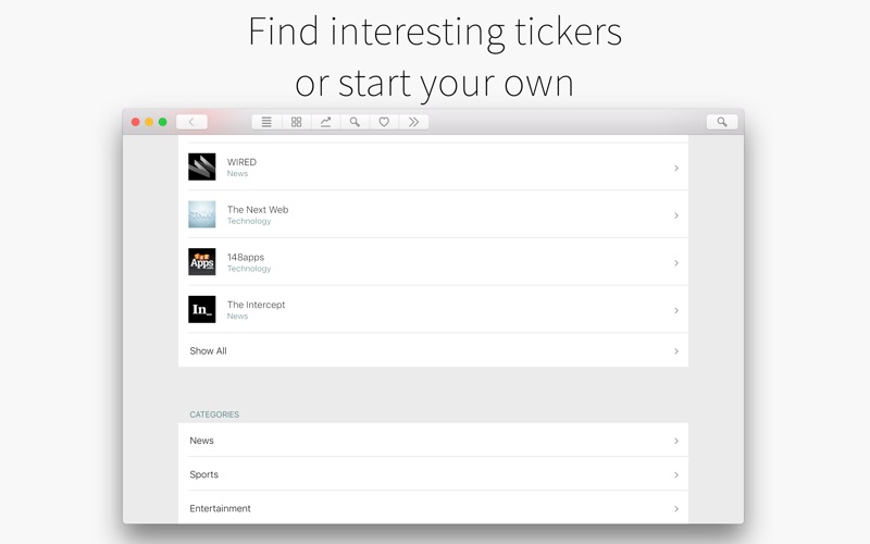 tickers - Your News and Notification App thumbnail 2