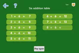 Game screenshot Addition Tables: Math is Fun apk