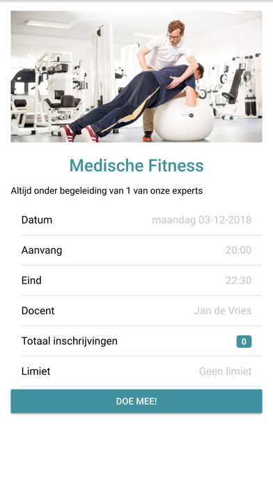 Verheul & Weerman Med. Fitness screenshot 2