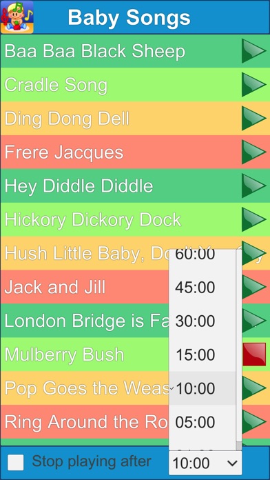 Baby Songs and Lullabies screenshot 2