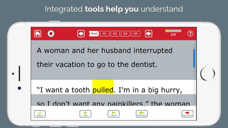 Advanced Reading Therapy