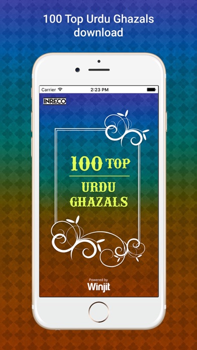 How to cancel & delete 100 Top Urdu Ghazals from iphone & ipad 1