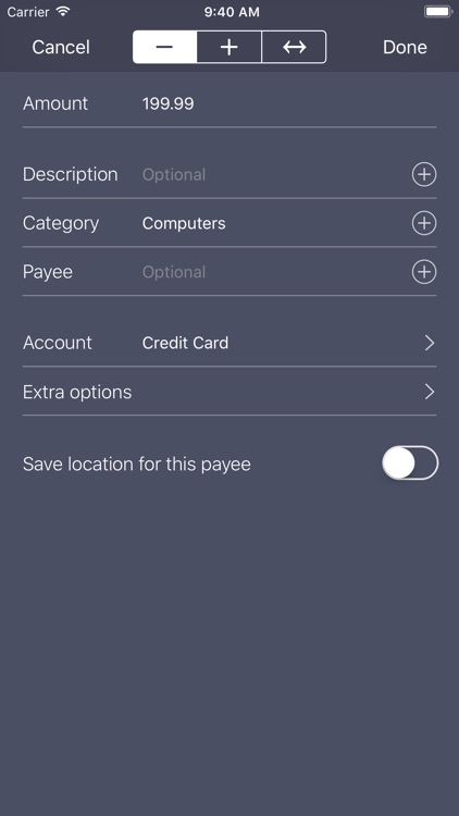 Debit & Credit