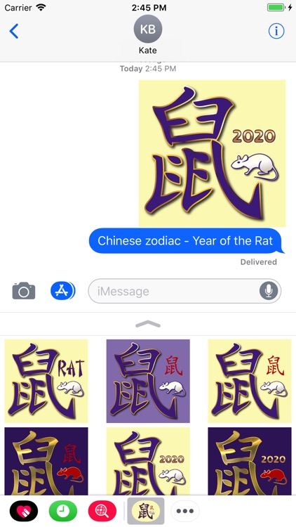 Year of the Rat Stickers