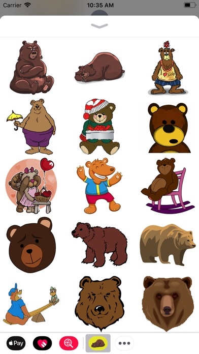 Honey Bear Stickers screenshot 3