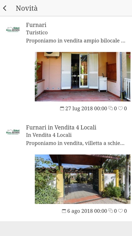 Sidoti Real Estate App