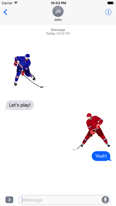 Hockey! Stickers screenshot 3