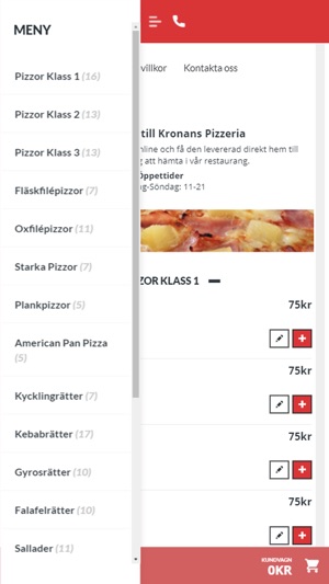 Kronans pizzeria i Köping(圖2)-速報App