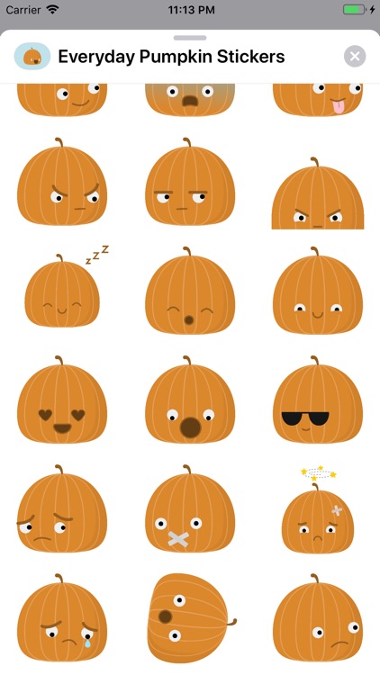 Everyday Pumpkin Stickers