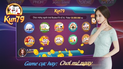 Kun79 - Game Bai Online screenshot 2