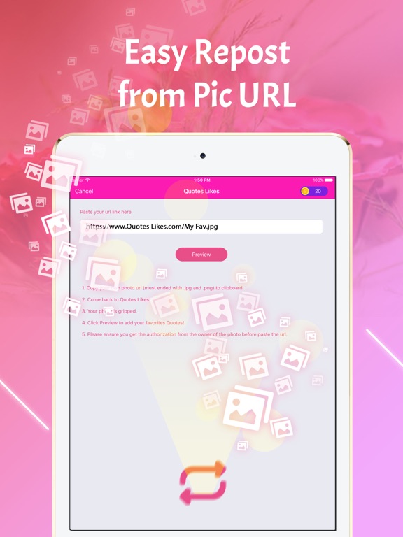 Quote Likes for Instagram Pics iOS Application Version 1 0 4 Quote Likes for Instagram Pics iOS Application Version 1 0 4