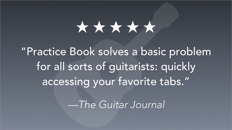 Practice Book: Tabs and Chords screenshot-4