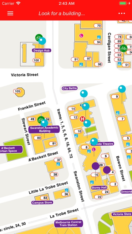 Rmit Bundoora Campus Map Yichi's Rmit Map By Yichi Zhang