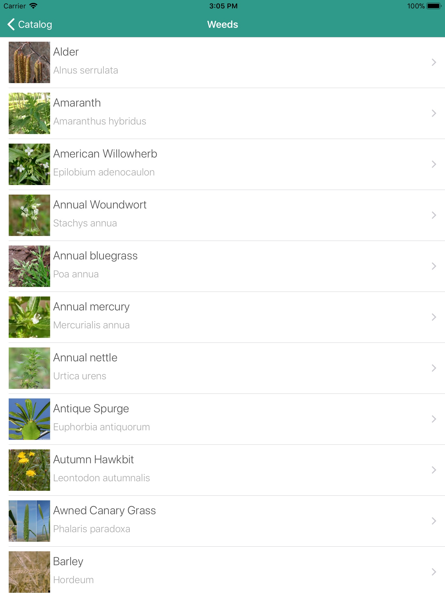 Agrobase screenshot 2