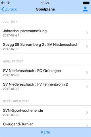 Sportverein Niedereschach screenshot 4