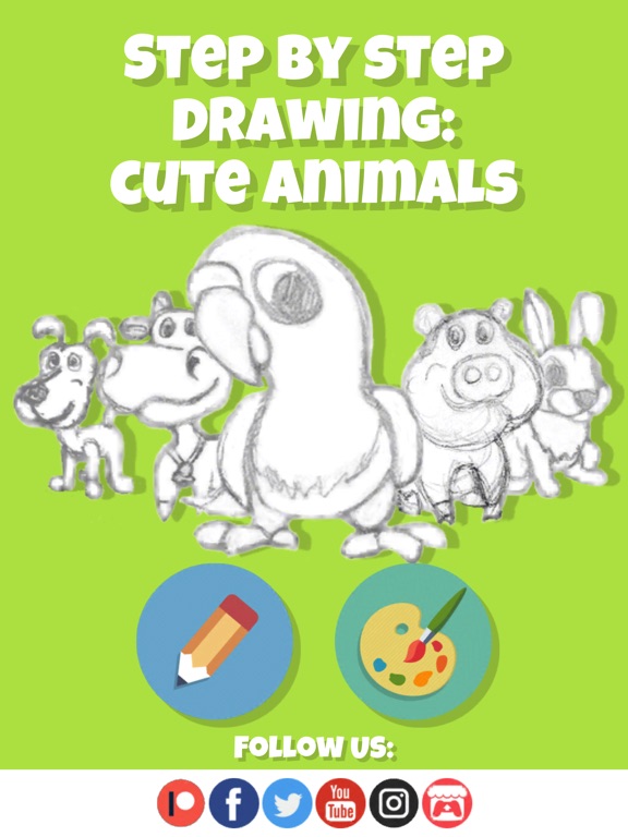 Step By Step Drawing: Animals на iPad