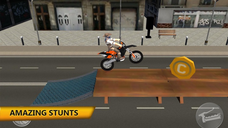 Motorbike Stunt: Street Drivin