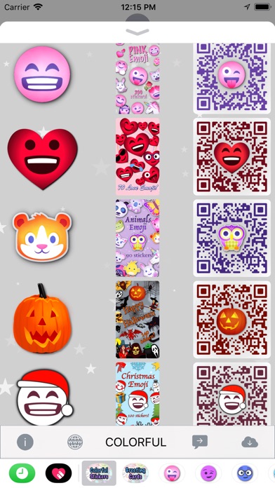 Colorful Stickers and Emoji screenshot 4