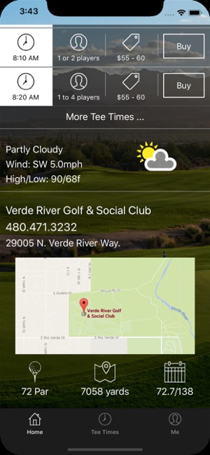 Verde River Golf Tee Times(圖2)-速報App