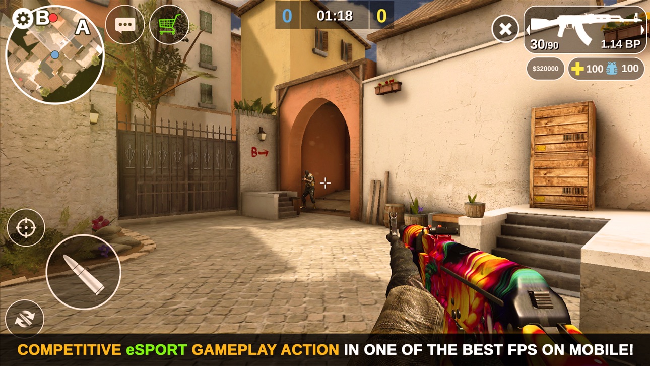 Counter Attack Multiplayer FPS - VIP Hack screenshot 1 - iOS game interface