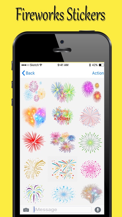 Fireworks Stickers Pack