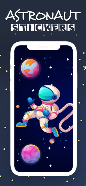 Astronaut  Emojis(圖2)-速報App