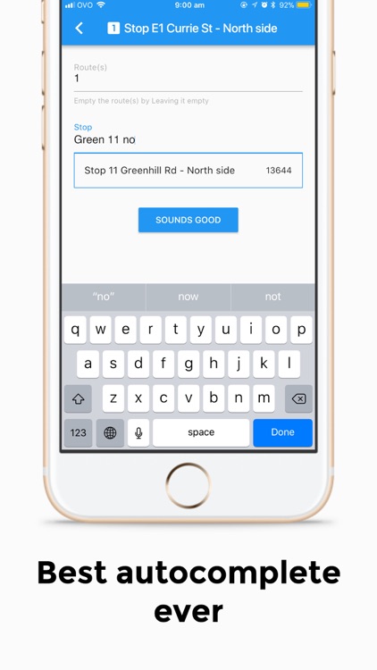 MetroStops - Efficiency up