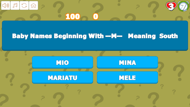 Quiz Your Baby Names M to R(圖2)-速報App