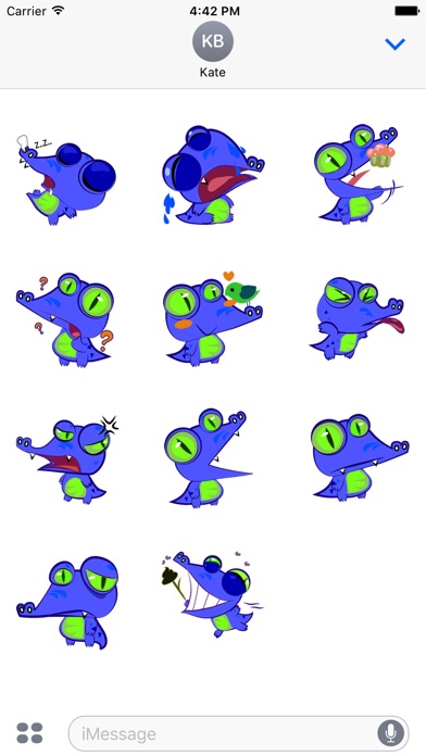 Xeko Crocodile Animated Funny screenshot 2