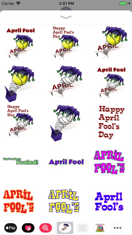 April Fool Sports Stickers screenshot-3