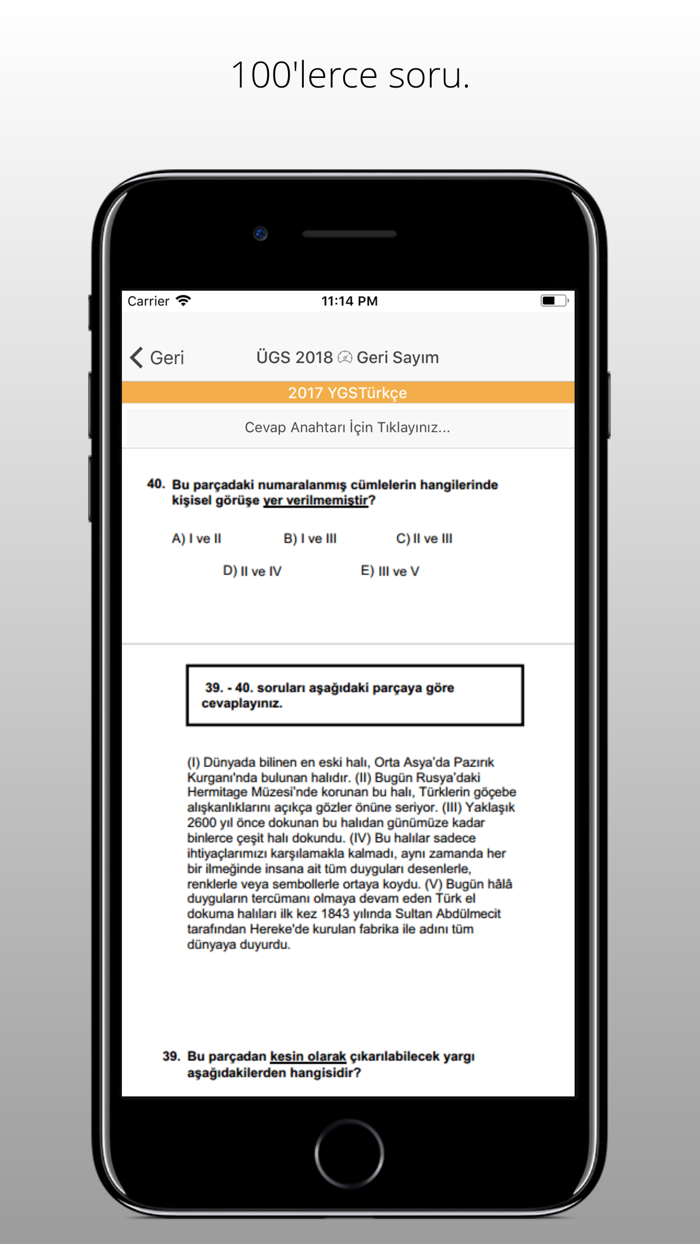 ÜGS YGS 2018 Geri Sayım