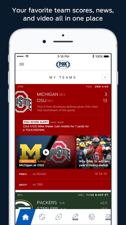 FOX Sports Mobile screenshot-0