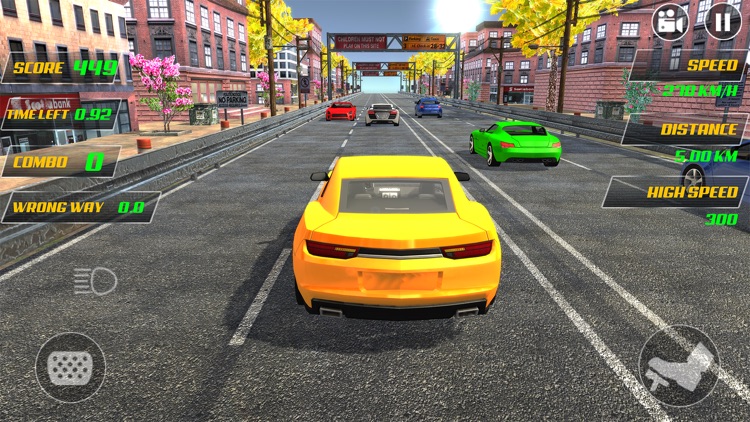Real Racing Car on Smashy Road