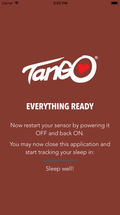 Tango HEALTH Night Setup screenshot-3