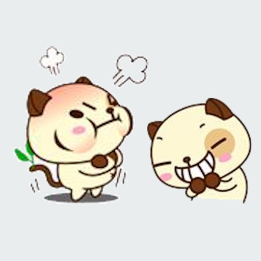 Pugs Emotion Stickers icon