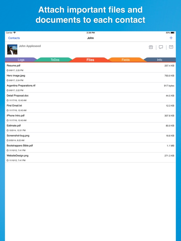 Contacts Journal CRM Liteのおすすめ画像5