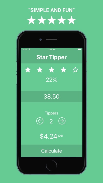 Star Tipper - Tip Calculator