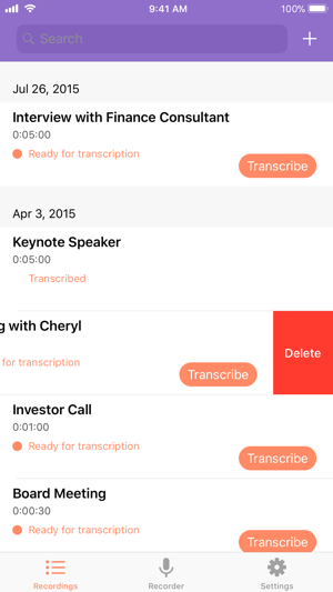 TranscribeMe(圖3)-速報App