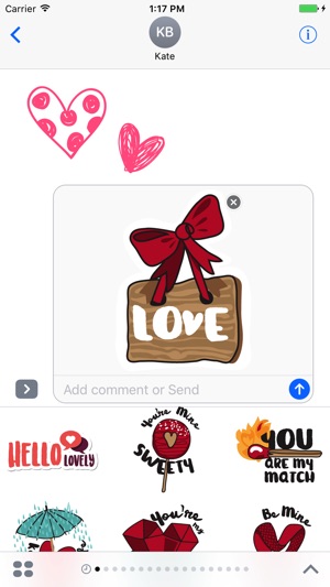 Love Emoji for Chat App(圖2)-速報App