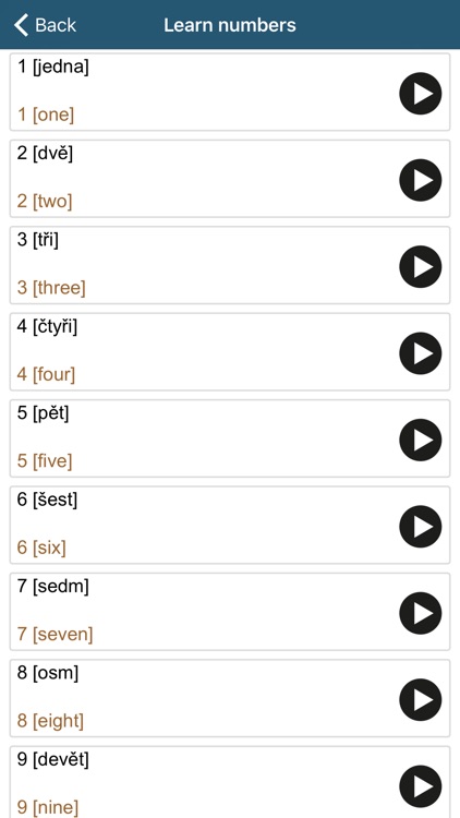 Learn Czech - 50 Languages screenshot-3