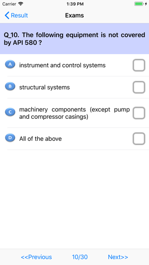 API 580 Full Exams