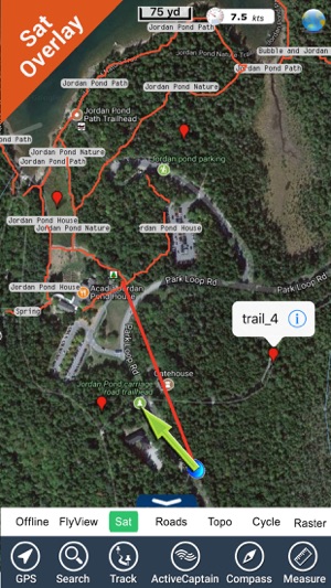 Acadia National Park GPS and outdoor map